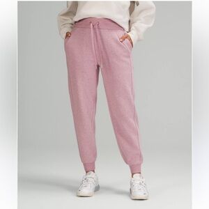 Lululemon scuba high rise jogger pink